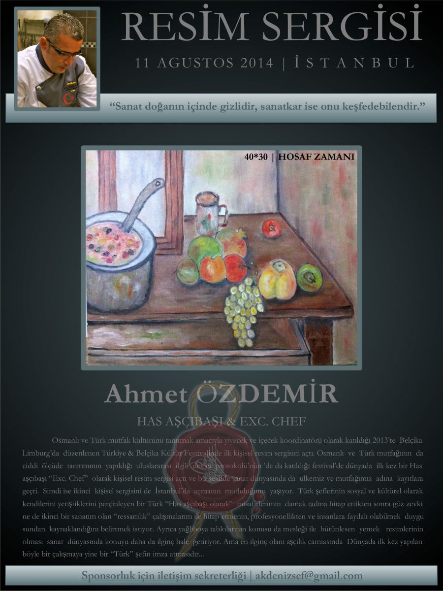 Koord. Has Aşçıbaşı & Exc. Chef Ahmet ÖZDEMİR